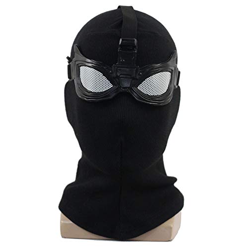 JUFKGBAR-Hworks Schwarze Spiders Mans Cosplay Maske Party Stoff Overhead Abdeckung Halloween Cosplay Requisiten von JUFKGBAR