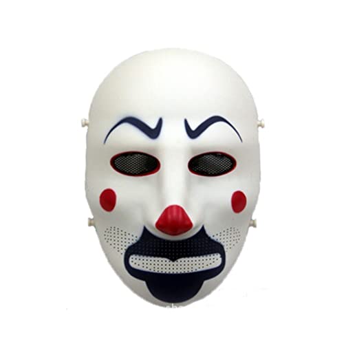 JUFKGBAR-Hworks Skelett Cosplay Maske Halloween Cosplay Requisiten Kunststoff Weiß Overhead Cosplay Maske von JUFKGBAR