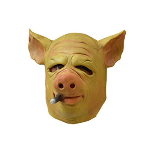 JUFKGBAR-Hworks Undertale Schwein Cosplay Maske Party Harz Overhead Cover Halloween Kostüm Requisiten von JUFKGBAR