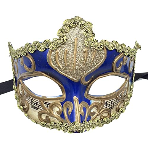 JUFKGBAR-Maskerade Cosplay Masken Bemalte Cosplay Masken Venezianische Ball Cosplay Masken Maske Horror Kopfbedeckung für Halloween Karneval Kostüm Party Requisiten von JUFKGBAR