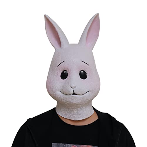 JUFKGBAR-Tier Rhapsod Beastars Gracie Wolf Full Face Cosplay Maske Cosplay Halloween Anime Requisiten Maske Horror Kopfbedeckung für Halloween Karneval Kostüm Party Requisiten von JUFKGBAR