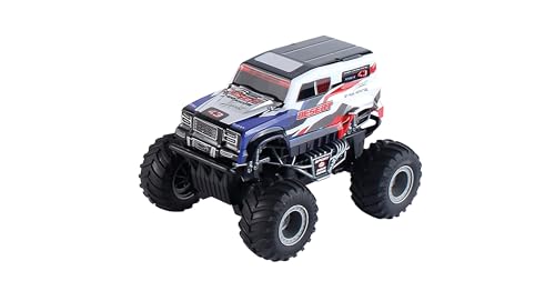 JUGATOYS - Ferngesteuertes Monster Truck, Funksteuerung, Spielzeugsteuerung, Geländefahrzeug, Fernbedienung, 27 MHz, Maßstab 1:20, für Jungen und Mädchen ab 3 Jahren, 18 x 13 x 13 cm JUGATOYS - Ferngesteuertes Monster Truck, Funksteuerung, Spielzeugsteuerung, Geländefahrzeug, Fernbedienung, 27 MHz, Maßstab 1:20, für Jungen und Mädchen ab 3 Jahren, 18 x 13 x 13 cm von JUGATOYS