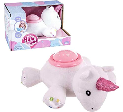 JUINSA 130437 Einhorn, 26 cm, mit Licht und Sound, bunt, T.Única von JUINSA