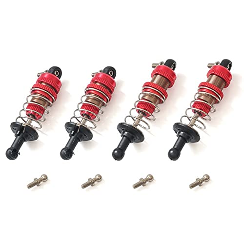 JUJNE Metall-Dämpfer 4 Stück für SG 1603 SG1603 UD1601 UD1603 UD1604 UD1607 1/16 Teile RC-Autozubehör von JUJNE