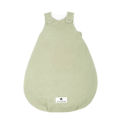 JULIUS ZÖLLNER Babyschlafsack Musselin lime von JULIUS ZÖLLNER