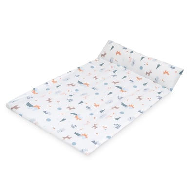 JULIUS ZÖLLNER Jersey Bezug Loop Comfy für Wickelauflagen Softy Little Fox 85 x 75 cm von JULIUS ZÖLLNER