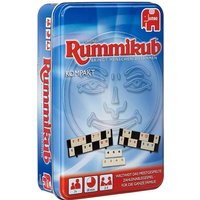 JUMBO SPIELE 03817 Original Rummikub - Kompakt in Metalldose von JUMBO SPIELE