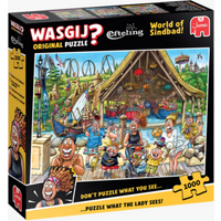 JUMBO SPIELE 1110100508 Puzzle 1000 Teile Wasgij Efteling - Die Welt von Sindbad! JUMBO SPIELE 1110100508 Puzzle 1000 Teile Wasgij Efteling - Die Welt von Sindbad! von JUMBO SPIELE