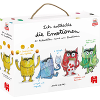 JUMBO SPIELE 1110101623 Ich lerne Entdecken - Die Emotionen (das Farbenmonster) von JUMBO SPIELE