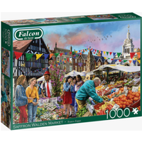 JUMBO SPIELE 1110500241 Puzzle 1000 Teile Falcon - Saffron Walden Market JUMBO SPIELE 1110500241 Puzzle 1000 Teile Falcon - Saffron Walden Market von JUMBO SPIELE