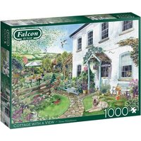 JUMBO SPIELE 11326 Puzzle 1000 Teile Falcon Cottage with a View von JUMBO SPIELE