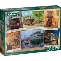 JUMBO SPIELE 11367 Puzzle 1000 Teile Falcon Vintage Trams von JUMBO SPIELE