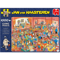 JUMBO SPIELE 19072 Puzzle 1000 Teile Jan van Haasteren - Die Zauberer Messe von JUMBO SPIELE