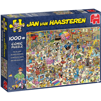 JUMBO SPIELE 19073 Puzzle 1000 Teile Jan van Haasteren - Spielzeuggeschäft von JUMBO SPIELE