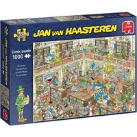 JUMBO SPIELE 19092 Puzzle 1000 Teile Jumbo Jan van Haasteren - Bibliothek von JUMBO SPIELE