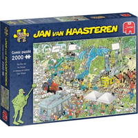 JUMBO SPIELE 20047 Puzzle 2000 Teile Jan van Haasteren - Music Shop von JUMBO SPIELE