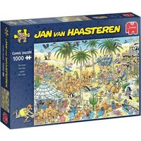 JUMBO SPIELE 20048 Puzzle 1000 Teile Jan van Haasteren - Oase von JUMBO SPIELE