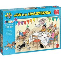 JUMBO SPIELE 20059 Puzzle 150 Teile Jan van Haasteren Junior Geburtstagsparty von JUMBO SPIELE