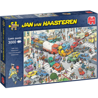 JUMBO SPIELE 20074 Puzzle 3000 Teile Jan van Haasteren - Verkehrschaos von JUMBO SPIELE