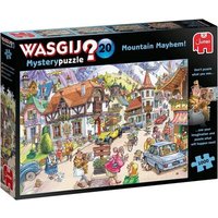 JUMBO SPIELE 25002 Puzzle 1000 Teile Wasgij Mystery 20 - Idylle in den Bergen von JUMBO SPIELE