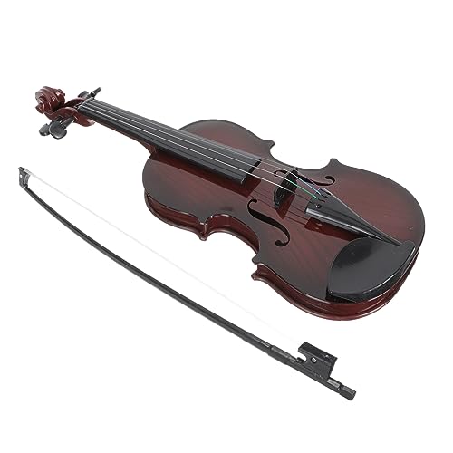 JUMPLAWN 1 Satz Simulierte Geige Geigenspielzeug Für Kindergeige Spielten Geige Geige Musikspielzeug Simulation Geige Violine Abs Black von JUMPLAWN