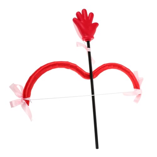 JUMPLAWN 1 Set Amor Kostüm Requisite Bogen Herz Pfeile Engel Kostüm Für Valentinstag Cospla Party Supplies Feiertagsfeiern von JUMPLAWN