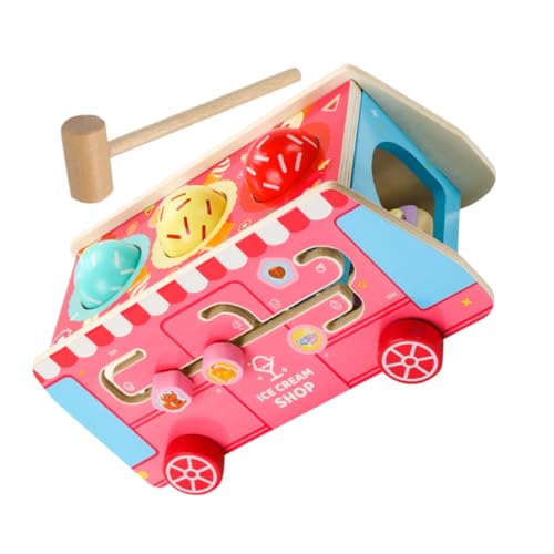 JUMPLAWN 1 Set Eiswagen-Eiscreme-leckereien, Rollenspiel-essenszubehör Für Kleinkinder, Mädchen Und Jungen von JUMPLAWN