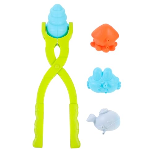 JUMPLAWN 1 Set Wiederverwendbare Schneeballmacher Schneeballklammern Schneebälle Spielzeug Winterspielzeug von JUMPLAWN