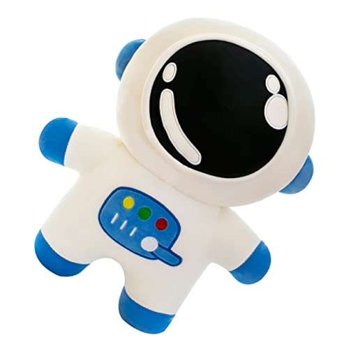 JUMPLAWN 1 Stück Astronautenpuppe Weltraumplüsch Plüsch Astronaut Astronaut Dekokissen Gefülltes Astronautenkissen Plüsch Astronautenkissen Astronaut Umarmungskissen Blau von JUMPLAWN