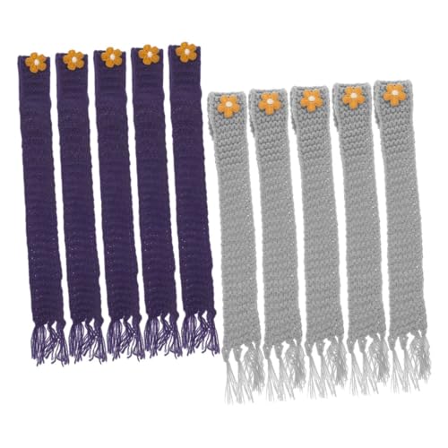 JUMPLAWN 10 Stück Teiliges Mini Schal aus Weichem Strick Verstellbare Puppen Schal und Weinflaschen Deko Gemütliches Accessoire für Miniaturhaus und Puppen JUMPLAWN 10 Stück Teiliges Mini Schal aus Weichem Strick Verstellbare Puppen Schal und Weinflaschen Deko Gemütliches Accessoire für Miniaturhaus und Puppen von JUMPLAWN