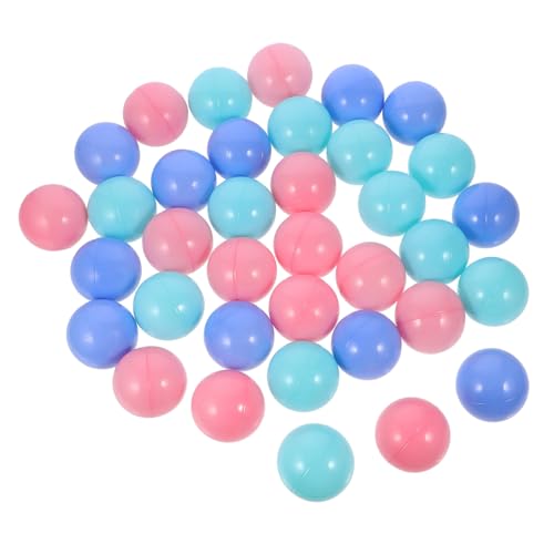 JUMPLAWN 100 Stück Bunte Macaron Ozeanbälle Runde Kunststoffspielbälle für Ungiftiges Geruchsfreies Poolspielzeug für Party Deko und Kleinkinderspiel JUMPLAWN 100 Stück Bunte Macaron Ozeanbälle Runde Kunststoffspielbälle für Ungiftiges Geruchsfreies Poolspielzeug für Party Deko und Kleinkinderspiel von JUMPLAWN