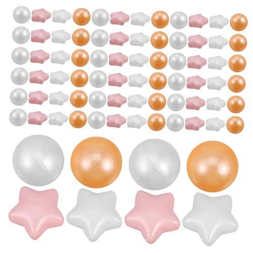 JUMPLAWN 100 Stück Bunte Plastikbälle für Bällchenbad für Junge Mädchen und Kleinkinder Frei Langlebig Sicher für Indoor und Outdoor Spielzelte JUMPLAWN 100 Stück Bunte Plastikbälle für Bällchenbad für Junge Mädchen und Kleinkinder Frei Langlebig Sicher für Indoor und Outdoor Spielzelte von JUMPLAWN