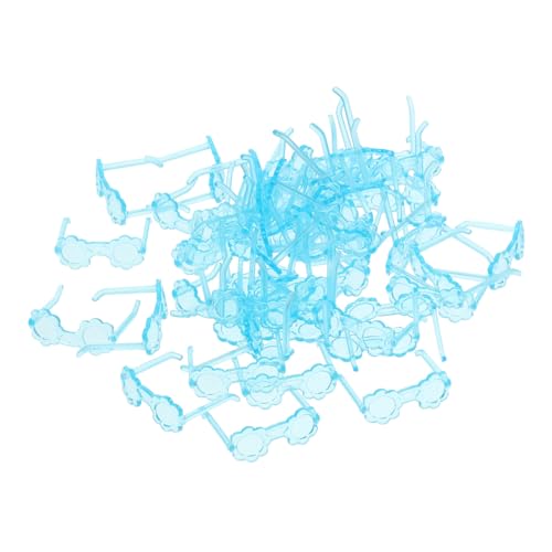 JUMPLAWN 100 Stück Mini Kunststoff Puppen Sonnenbrillen Transparent Blau Leichtes Puppenzubehör Mode Doll House Brillen Kompakt und Einfach zu Tragen Für Puppen und Miniatur Dekoration JUMPLAWN 100 Stück Mini Kunststoff Puppen Sonnenbrillen Transparent Blau Leichtes Puppenzubehör Mode Doll House Brillen Kompakt und Einfach zu Tragen Für Puppen und Miniatur Dekoration von JUMPLAWN