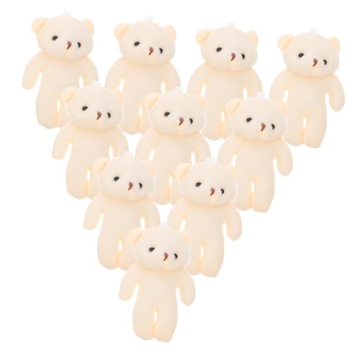 JUMPLAWN 10Stücke Bärenanhänger Niedliche Cartoon Bärenpuppen Leichtes für für Jungen und Mädchen zur Dekoration von Zuhause und Kinderzimmer JUMPLAWN 10Stücke Bärenanhänger Niedliche Cartoon Bärenpuppen Leichtes für für Jungen und Mädchen zur Dekoration von Zuhause und Kinderzimmer von JUMPLAWN
