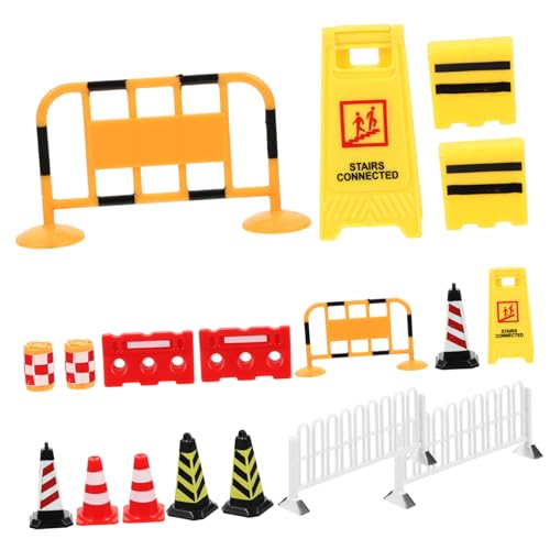 JUMPLAWN 18 Stück Teiliges Verkehrszeichen spielset Pädagogisches Miniatur Verkehrsbarrieren Modell Leichtes Lernspielzeug Für Verkehrssicherheit Unterricht Baustellen Straßenschilder JUMPLAWN 18 Stück Teiliges Verkehrszeichen spielset Pädagogisches Miniatur Verkehrsbarrieren Modell Leichtes Lernspielzeug Für Verkehrssicherheit Unterricht Baustellen Straßenschilder von JUMPLAWN