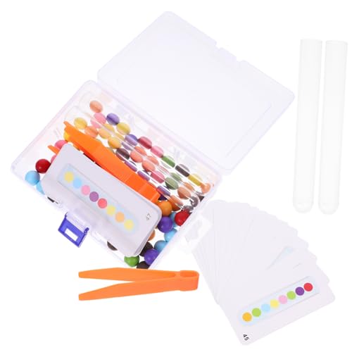 JUMPLAWN Holzspielzeug Für Junge Mädchen Montessori Lernspielzeug Zur Farberkennung Mit Perlen Feinmotorikspielzeug Für Kleinkinder Handelt Hand-Auge-koordinationsspielzeug JUMPLAWN Holzspielzeug Für Junge Mädchen Montessori Lernspielzeug Zur Farberkennung Mit Perlen Feinmotorikspielzeug Für Kleinkinder Handelt Hand-Auge-koordinationsspielzeug von JUMPLAWN