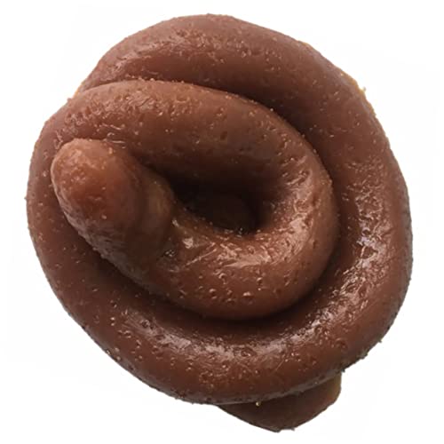 JUMPLAWN 1Stk Imitation Halloween Halloween Toys lustige lustig Festliche Dekoration Neuheit Poop realistischer Poop-Streich Spielzeugkacke Brown von JUMPLAWN