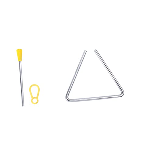 JUMPLAWN 1Stück Dreieck Musikinstrument Pädagogisches Percussion Instrument für Jungen und Mädchen im Kindergarten für Frühkindliche Musikbildung und Klangentwicklung JUMPLAWN 1Stück Dreieck Musikinstrument Pädagogisches Percussion Instrument für Jungen und Mädchen im Kindergarten für Frühkindliche Musikbildung und Klangentwicklung von JUMPLAWN