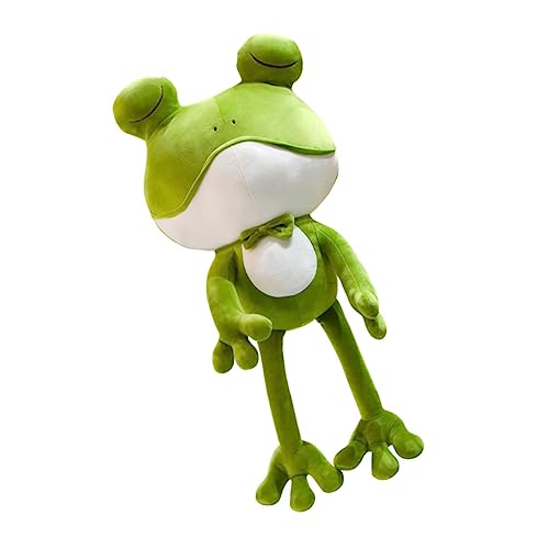 JUMPLAWN 1pc Cartoon Tier Kuscheltiere Spielzeug Niedliches Froschkissen Für Kinder (grün) von JUMPLAWN