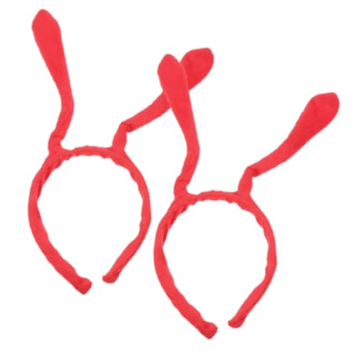 JUMPLAWN 2 Stück Haarschmuck Biene Party Cosplay Haarschmuck Für Cosplay Glow Party Zubehör Maskerade Stirnband Krone Biene Kopfschmuck Kostüm Kunststoff Rot JUMPLAWN 2 Stück Haarschmuck Biene Party Cosplay Haarschmuck Für Cosplay Glow Party Zubehör Maskerade Stirnband Krone Biene Kopfschmuck Kostüm Kunststoff Rot von JUMPLAWN