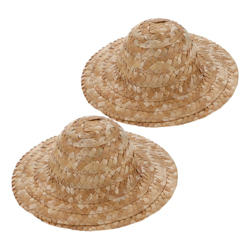 JUMPLAWN 2 Stück Teiliges DIY Strohhut Blanker Puppen Strohhut aus Stroh für Bemalen Leichter Bastelhut mit Glatter Oberfläche Kreatives Handwerkszubehör für Sommer und Partydeko JUMPLAWN 2 Stück Teiliges DIY Strohhut Blanker Puppen Strohhut aus Stroh für Bemalen Leichter Bastelhut mit Glatter Oberfläche Kreatives Handwerkszubehör für Sommer und Partydeko von JUMPLAWN