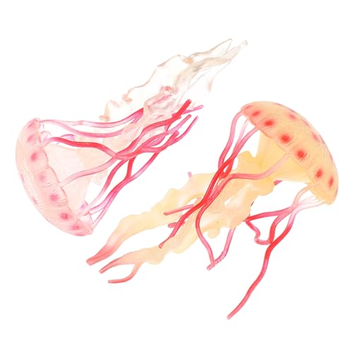JUMPLAWN 2 Stück Teiliges Quallenmodell Lernspielzeug Realistische Meeresbewohner Figuren Pädagogisches Meerestier für Vorschule und Zuhause Rot Gelb JUMPLAWN 2 Stück Teiliges Quallenmodell Lernspielzeug Realistische Meeresbewohner Figuren Pädagogisches Meerestier für Vorschule und Zuhause Rot Gelb von JUMPLAWN