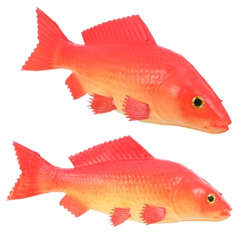 JUMPLAWN 2 Stücke Tier Modelle Simulation Fisch Dekoration Kleine Fisch Dekoration Kleine Fisch Figuren Simulation Fisch Modell Künstliche Fisch Ornament Künstliche Fisch Modell Fisch Pu von JUMPLAWN