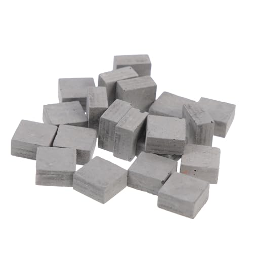 JUMPLAWN 20 Stück Miniatur Ziegelsteine für Mikro Landschaftsbau Quadratisch Graue Bausteine Kompakt Leicht DIY Modellbau Zubehör für Kreative Sandtisch Dekoration und Bastelprojekte JUMPLAWN 20 Stück Miniatur Ziegelsteine für Mikro Landschaftsbau Quadratisch Graue Bausteine Kompakt Leicht DIY Modellbau Zubehör für Kreative Sandtisch Dekoration und Bastelprojekte von JUMPLAWN