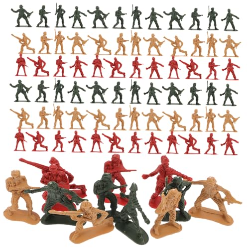 JUMPLAWN 200 Stück Teiliges Kunststoff Armee Soldaten Figuren Militärische Spielfiguren für Sandtisch Dekoration Lernspielzeug JUMPLAWN 200 Stück Teiliges Kunststoff Armee Soldaten Figuren Militärische Spielfiguren für Sandtisch Dekoration Lernspielzeug von JUMPLAWN