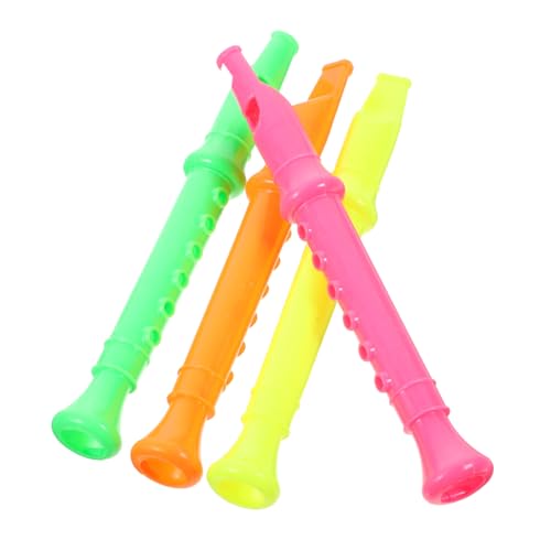 JUMPLAWN 24St pfeifen kinderinstrumente musikinstrumente weichnachtsgeschke musikspielzeug Flötenmuster music instruments for Kinderflöte pädagogisches Pfeifenspielzeug von JUMPLAWN