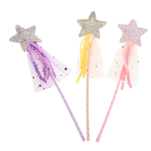 JUMPLAWN 3 Stück Kinderstab Flauschiges Kinderspielzeug Katze Für Mädchen Party Feenstäbe Für Kleine Mädchen Fransenstäbe Entworfener Zauberstab Kinderstock Performance JUMPLAWN 3 Stück Kinderstab Flauschiges Kinderspielzeug Katze Für Mädchen Party Feenstäbe Für Kleine Mädchen Fransenstäbe Entworfener Zauberstab Kinderstock Performance von JUMPLAWN