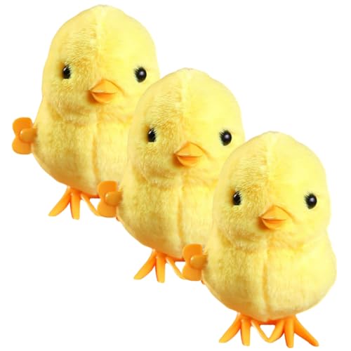 JUMPLAWN 3 Stück Teiliges Aufziehspielzeug Küken Lustige Spielzeuge Realistische Kleine Tiere Fördert Hand Augen Koordination Wiederverwendbar Mitgebsel für Kindergeburtstage JUMPLAWN 3 Stück Teiliges Aufziehspielzeug Küken Lustige Spielzeuge Realistische Kleine Tiere Fördert Hand Augen Koordination Wiederverwendbar Mitgebsel für Kindergeburtstage von JUMPLAWN