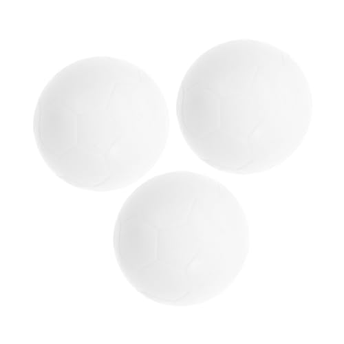 JUMPLAWN 3 Stück Tischfußball Bälle Weiß PP Ersatzbälle für Tischkicker Fußballspiel Zubehör Leicht und Langlebig für Erwachsene Indoor Desktop Spiel JUMPLAWN 3 Stück Tischfußball Bälle Weiß PP Ersatzbälle für Tischkicker Fußballspiel Zubehör Leicht und Langlebig für Erwachsene Indoor Desktop Spiel von JUMPLAWN