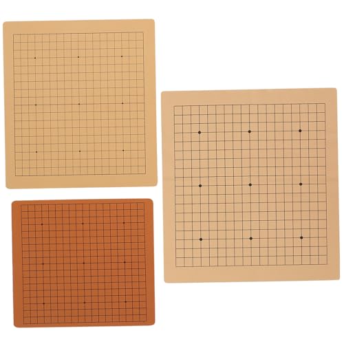 JUMPLAWN 3 Stück Tragbares Teiliges PU Leder Go Spielbrett Faltbares Go Brett Leichtes Robustes Board für Indoor und Outdoor Fördert Konzentration und Denkfähigkeit JUMPLAWN 3 Stück Tragbares Teiliges PU Leder Go Spielbrett Faltbares Go Brett Leichtes Robustes Board für Indoor und Outdoor Fördert Konzentration und Denkfähigkeit von JUMPLAWN